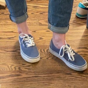 Blue like new Vans